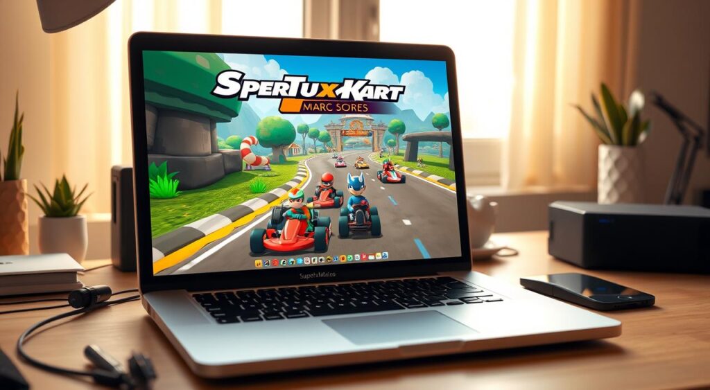 SuperTuxKart Mac: Instalação e guia para correr com Tux e amigos