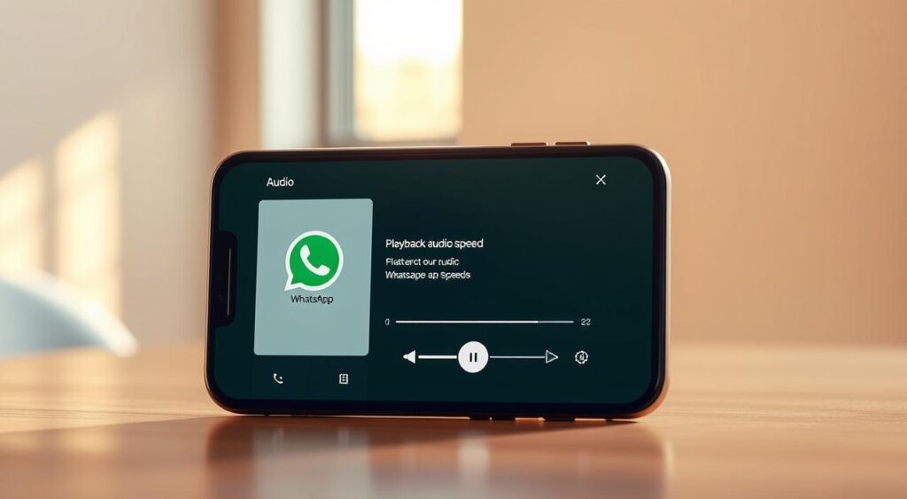 aumentar velocidade áudio whatsapp, acelerar áudio whatsapp, ouvir áudio rápido