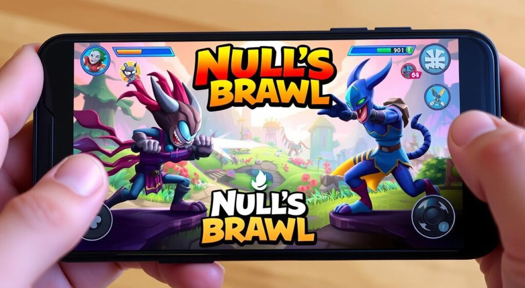 nulls brawl apk android download grátis desbloquear personagens