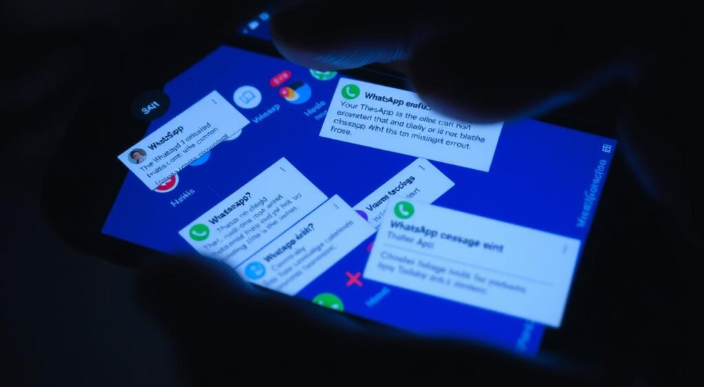 whatsapp não recebe mensagens, problemas no whatsapp, mensagens atrasadas
