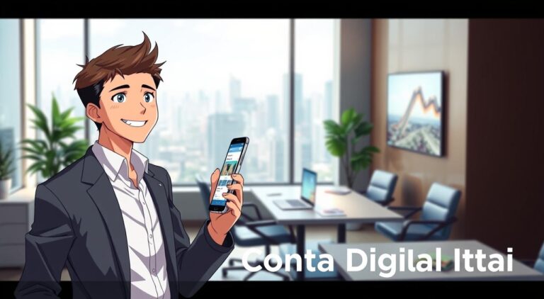 conta digital itau como abrir e quais os tipos