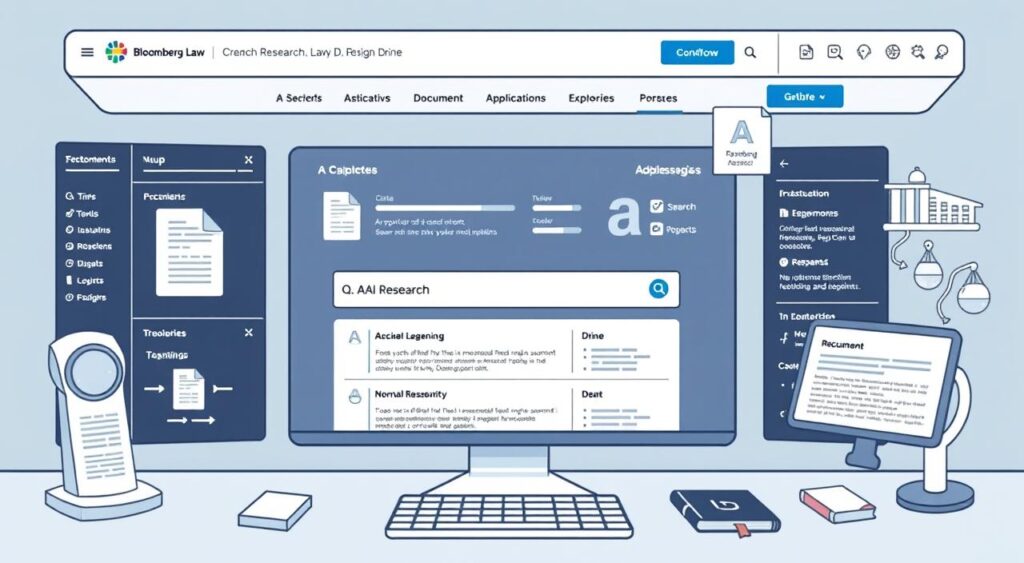 Bloomberg Law AI legal research