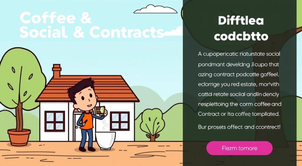 Coffee & Contracts real estate social media