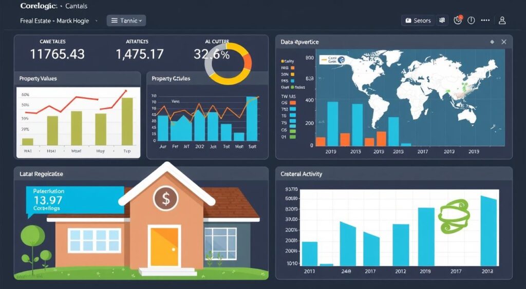 CoreLogic AI market data real estate