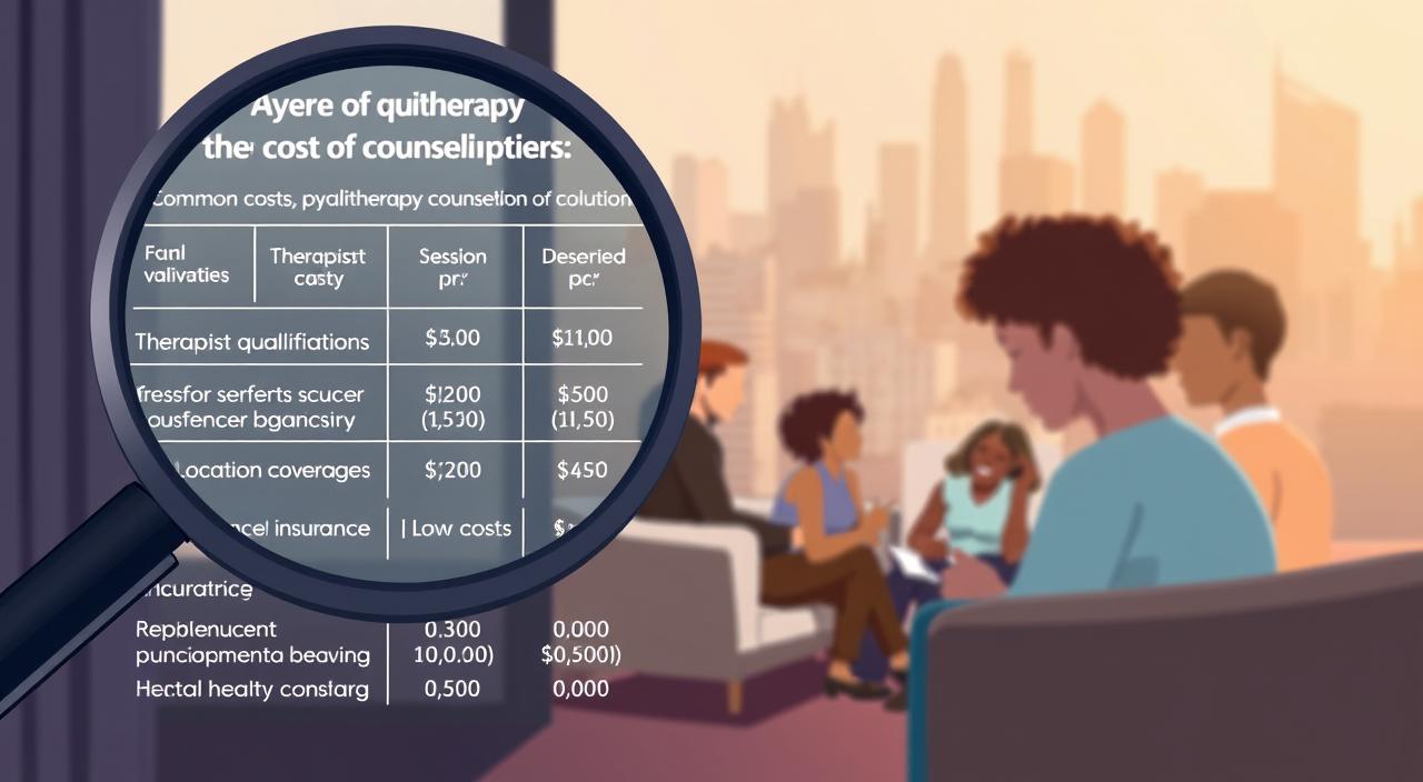 How much does psychotherapy or counseling cost in the US