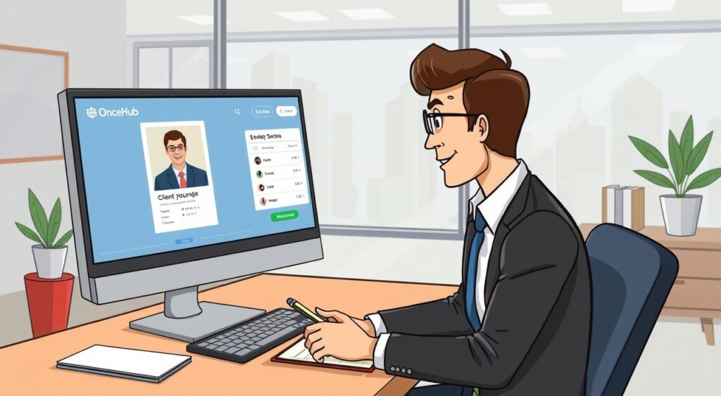 OnceHub real estate scheduling