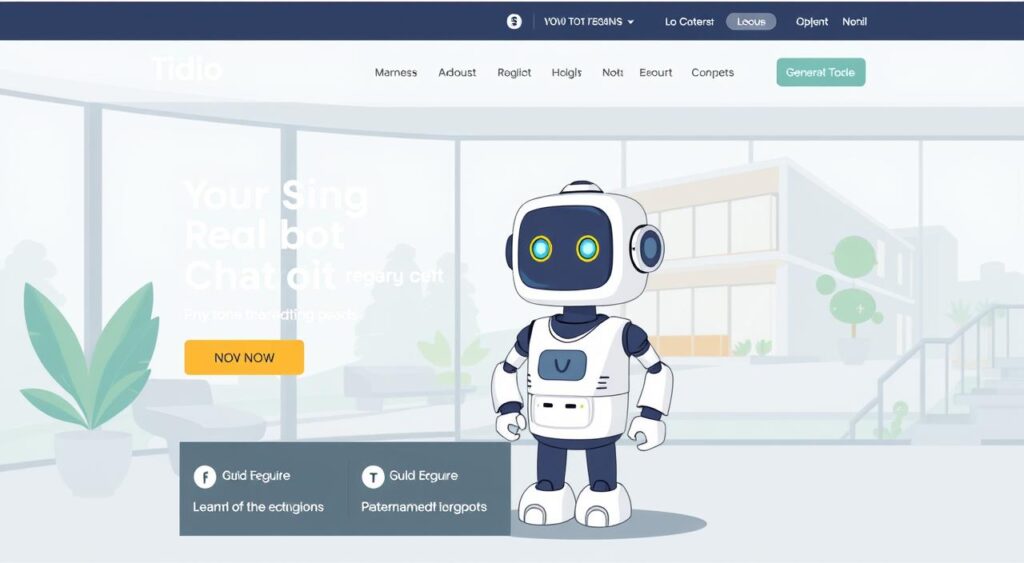 Tidio free AI chatbot for real estate