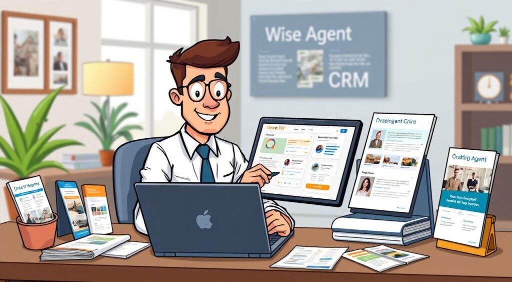 Wise Agent real estate CRM with marketing tools